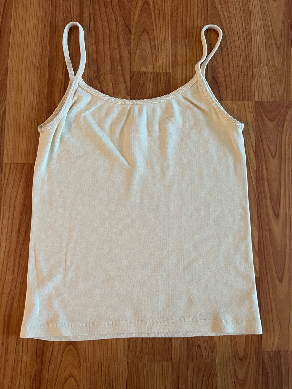 Brandy Melville John Galt Women's butter yellow Spaghetti Strap Camisole Top - Picture 5 of 5